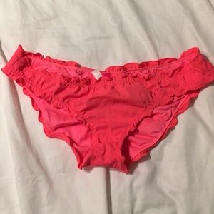Victoria's Secret Pink Ruffled Bottoms